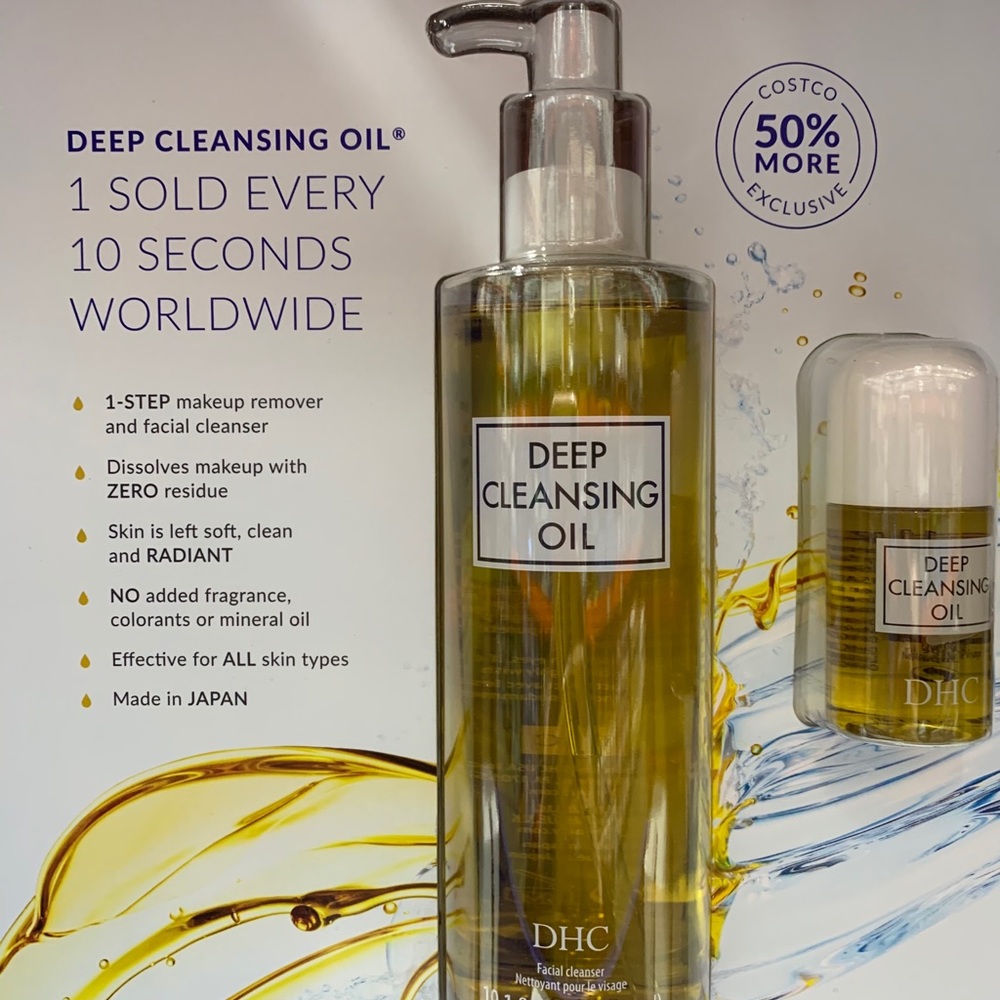 DHC Deep cleansing Oil 10.1 oz with 1 oz bonus